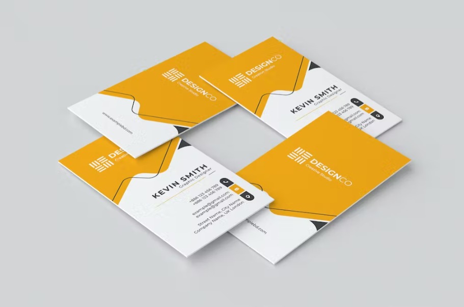 Free Vertical Business Card Template Download