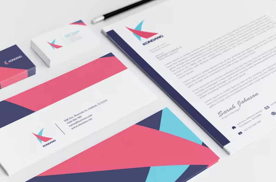 Free Kondang Corporate Identity Template Download